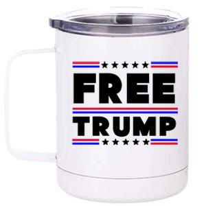 Free Trump Pro Donald Trump Election 12 oz Stainless Steel Tumbler Cup