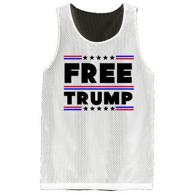 Free Trump Pro Donald Trump Election Mesh Reversible Basketball Jersey Tank