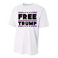 Free Trump Pro Donald Trump Election Performance Sprint T-Shirt