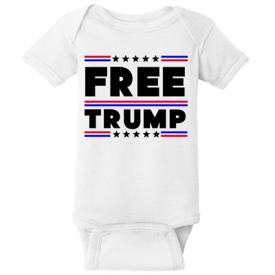 Free Trump Pro Donald Trump Election Baby Bodysuit