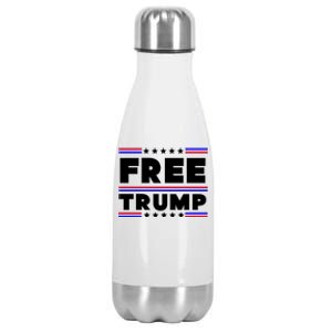 Free Trump Pro Donald Trump Election Stainless Steel Insulated Water Bottle