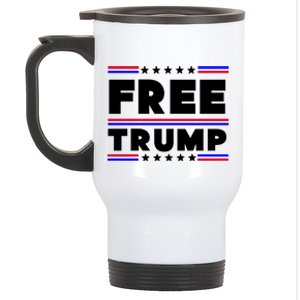 Free Trump Pro Donald Trump Election Stainless Steel Travel Mug