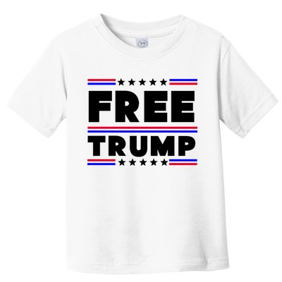 Free Trump Pro Donald Trump Election Toddler T-Shirt