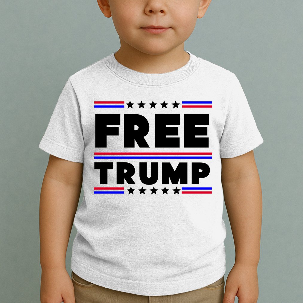 Free Trump Pro Donald Trump Election Toddler T-Shirt