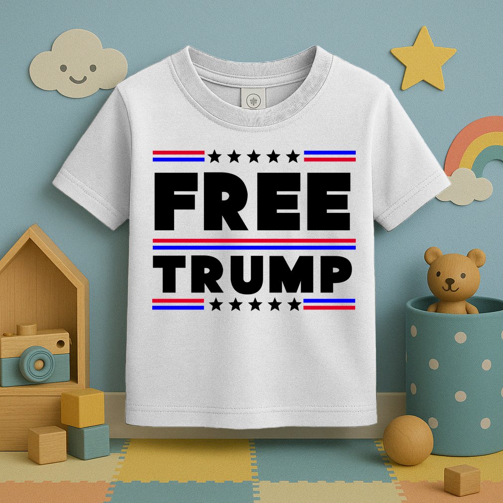 Free Trump Pro Donald Trump Election Toddler T-Shirt