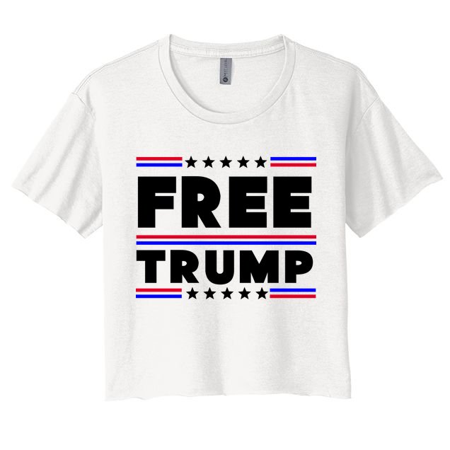 Free Trump Pro Donald Trump Election Crop Top