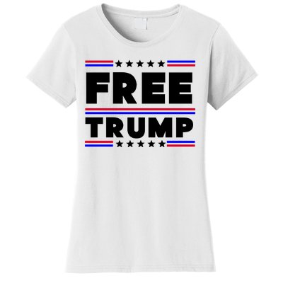 Free Trump Pro Donald Trump Election Women's T-Shirt