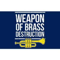 Funny Trumpet Player Marching Band Trumpeter Brass Player Bumper Sticker