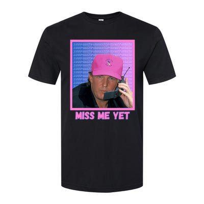 Funny Trump Pink Miss Me Yet Trump 2024 President 2024 Softstyle CVC T-Shirt