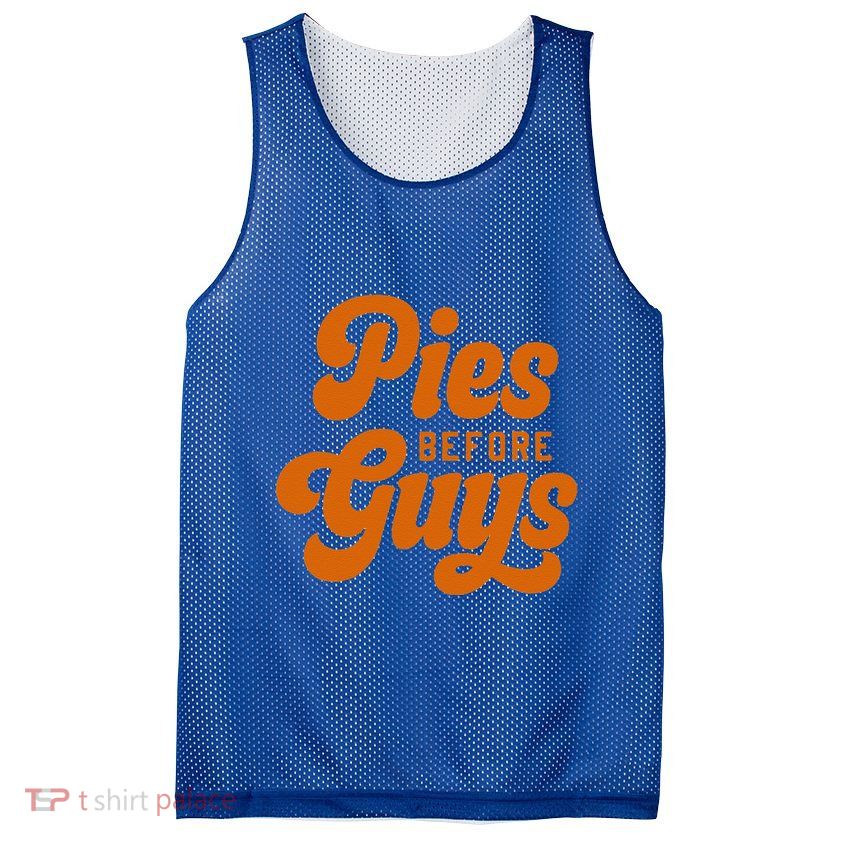Funny Thanksgiving Pies Before Guys For Funny And Mesh Reversible Basketball Jersey Tank