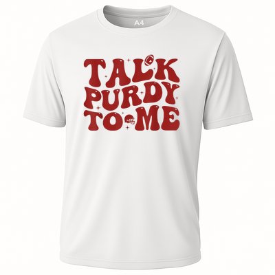 Funny Talk Purdy To Me Feeling Purdy Good Meme Cooling Performance Crew T-Shirt