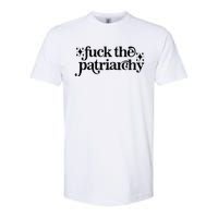 Fuck the Patriarchy Vintage Feminist ' right Softstyle CVC T-Shirt