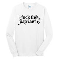 Fuck the Patriarchy Vintage Feminist ' right Tall Long Sleeve T-Shirt