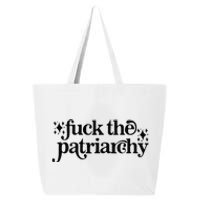 Fuck the Patriarchy Vintage Feminist ' right 25L Jumbo Tote