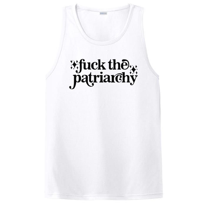 Fuck the Patriarchy Vintage Feminist ' right PosiCharge Competitor Tank