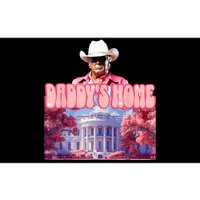 Funny Trump Pink Daddys Home  Trump 2024 Bumper Sticker