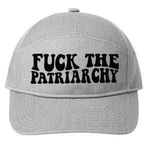 Fuck The Patriarchy Groovy Women 7-Panel Snapback Hat