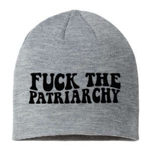 Fuck The Patriarchy Groovy Women Sustainable Beanie