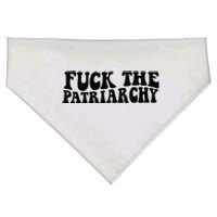 Fuck The Patriarchy Groovy Women USA-Made Doggie Bandana