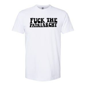 Fuck The Patriarchy Groovy Women Softstyle CVC T-Shirt