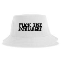 Fuck The Patriarchy Groovy Women Sustainable Bucket Hat