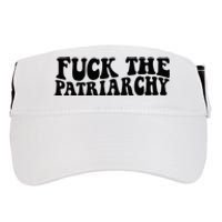 Fuck The Patriarchy Groovy Women Adult Drive Performance Visor