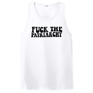 Fuck The Patriarchy Groovy Women PosiCharge Competitor Tank