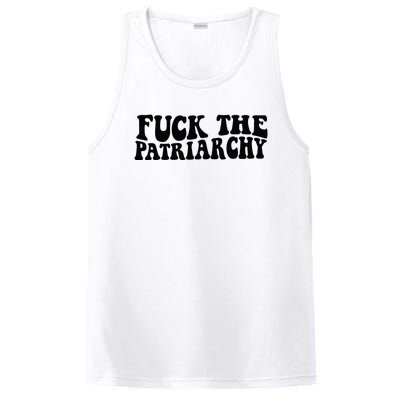 Fuck The Patriarchy Groovy Women PosiCharge Competitor Tank