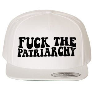 Fuck The Patriarchy Groovy Women Wool Snapback Cap