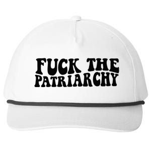 Fuck The Patriarchy Groovy Women Snapback Five-Panel Rope Hat