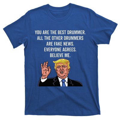 Funny Trump Percussion Drummer T-Shirt