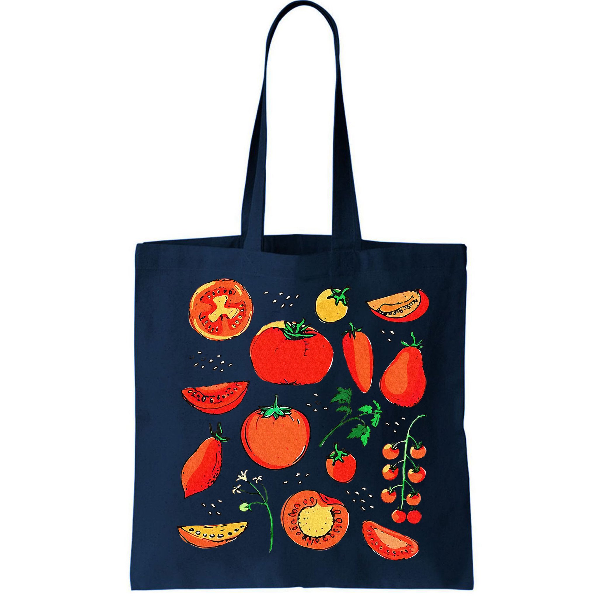 Funny Tomato Pun Hand Draw Tomatoes Watercolor Summer Foodie Bag