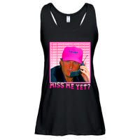 Funny Trump Pink Miss Me Yet Trump 2024 President 2024 Ladies Essential Flowy Tank