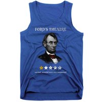 FordS Theater Presidential History Abe Lincoln Funny Tank Top