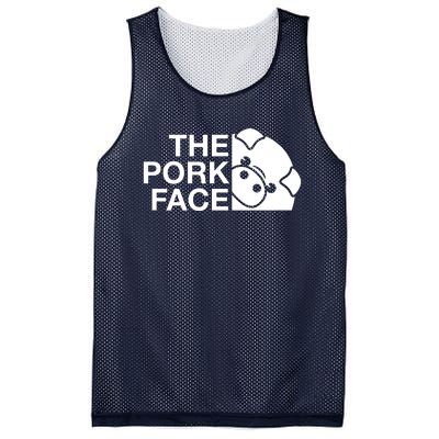 Funny The Pork Face Joke Parody Mesh Reversible Basketball Jersey Tank