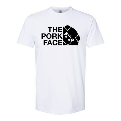 Funny The Pork Face Joke Parody Softstyle® CVC T-Shirt