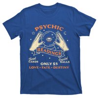 Fortune Teller Psychic Readings Tarot Crystal Ball Vintage Cool Gift T-Shirt