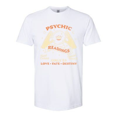 Fortune Teller Psychic Readings Tarot Crystal Ball Vintage Cool Gift Softstyle® CVC T-Shirt