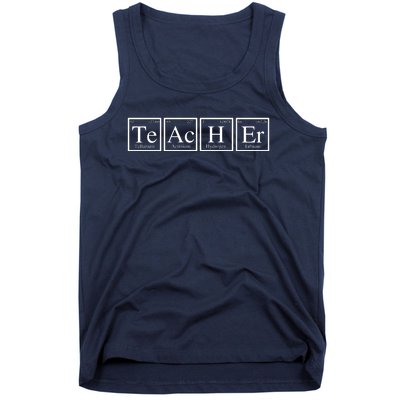 Funny Teacher Periodic Table Tank Top