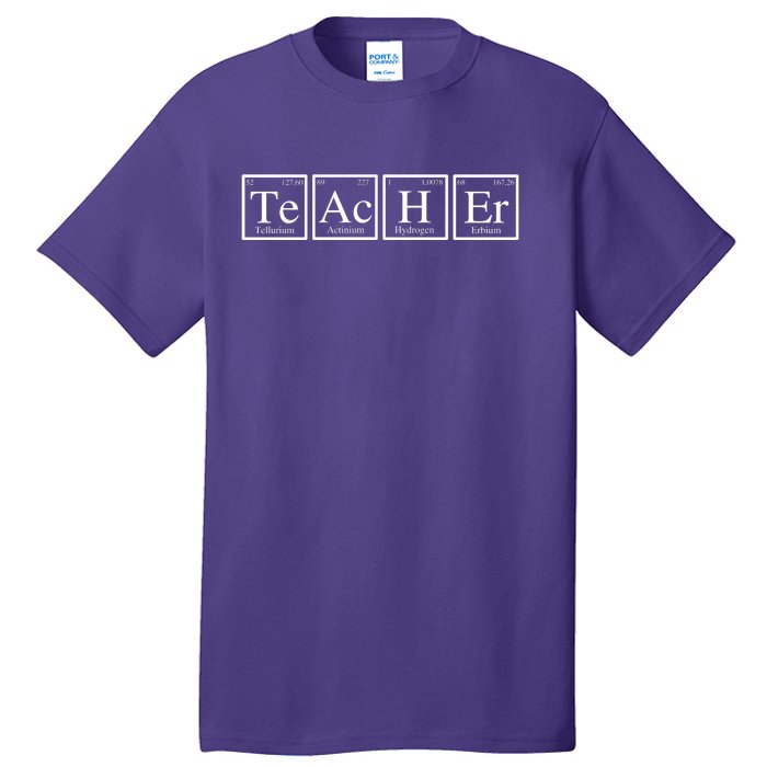 Funny Teacher Periodic Table Tall T-Shirt