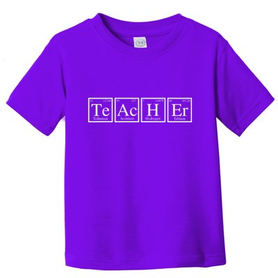 Funny Teacher Periodic Table Toddler T-Shirt