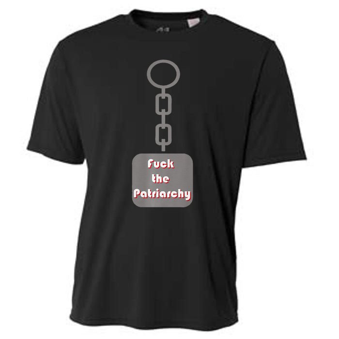 Fuck The Patriarchy Key Chain Cooling Performance Crew T-Shirt