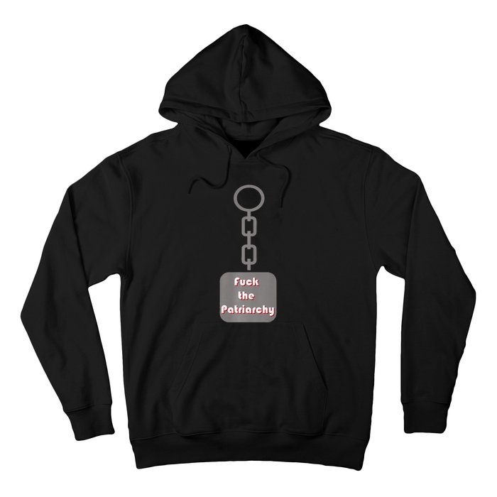 Fuck The Patriarchy Key Chain Hoodie