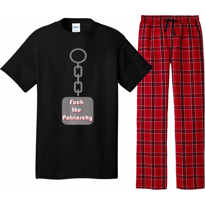 Fuck The Patriarchy Key Chain Pajama Set