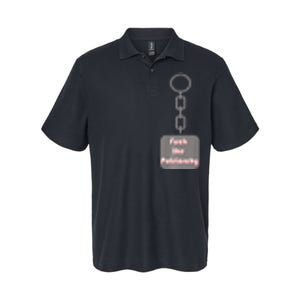 Fuck The Patriarchy Key Chain Softstyle Adult Sport Polo