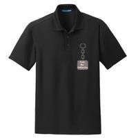 Fuck The Patriarchy Key Chain Dry Zone Grid Polo