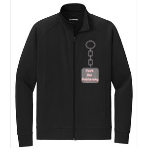 Fuck The Patriarchy Key Chain Stretch Full-Zip Cadet Jacket