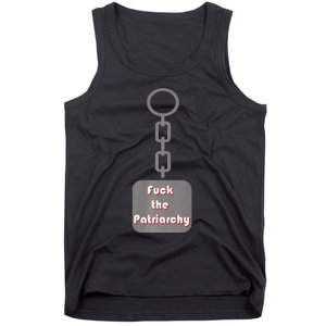 Fuck The Patriarchy Key Chain Tank Top