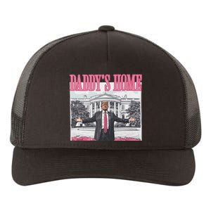 Funny Trump Pink Daddys Home Trump 2024 Yupoong Adult 5-Panel Trucker Hat