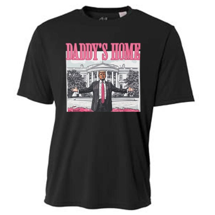 Funny Trump Pink Daddys Home Trump 2024 Cooling Performance Crew T-Shirt